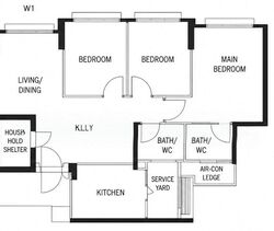Blk 220A Matilda Edge (Punggol), HDB 4 Rooms #561885401